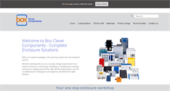 Desktop Screenshot of boxcleverltd.com
